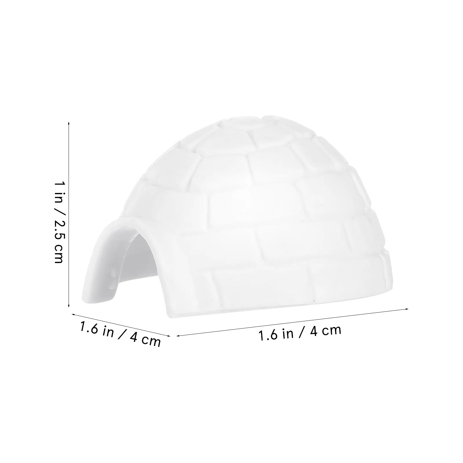 6 шт. модель иглу миниатюрные модели для украшения сада детские игрушечные