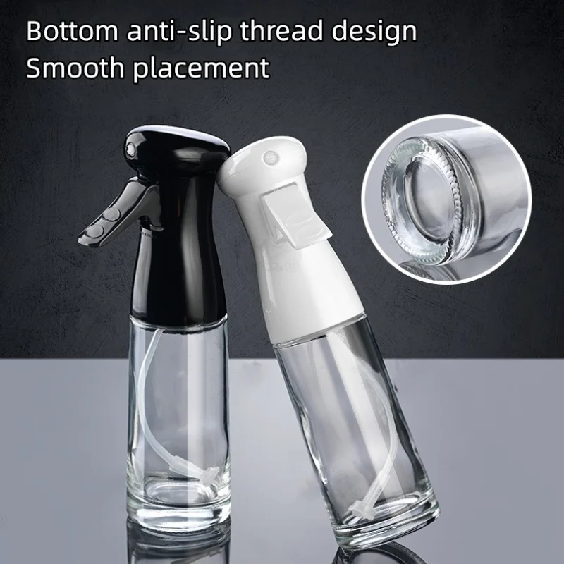 

Стеклянный распылитель для барбекю, 200 мл, кухонный спрей с нажимом, герметичный кухонный гриль высокого давления, кухонные аксессуары, инструмент для пикника