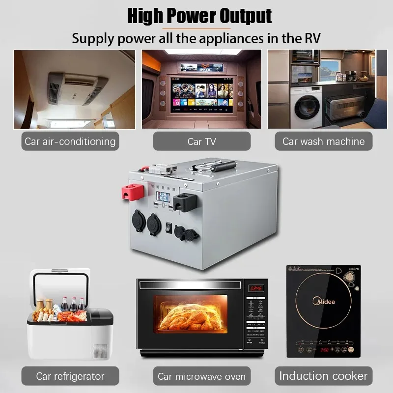 Аккумулятор литий-железо-фосфатный BMS для солнечной лодки