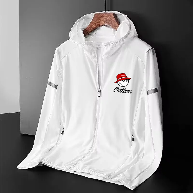 Men Women Golf Apparel Summer New Fashion Windbreaker Jackets Quick Dry  Sunscreen Waterproof UV Outwear Sports Cycling Jacket
