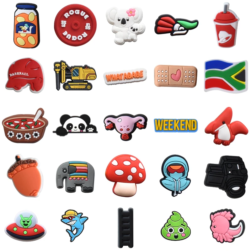 

Decorations for Crocs Packs Shoes Accessories Girl Gifts Men Para Pins Set Jeans Wholesale Bulk Women Charm Kids Boy Shoe Charms