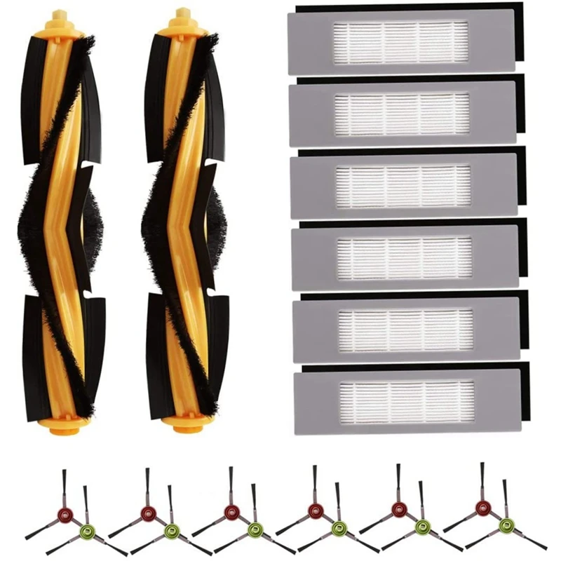 

Replacement Parts Main Brush Side Brush HEPA Filter Compatible For Ecovacs T9 T8 T8max T8AIVI Vacuum Cleaner Accessories