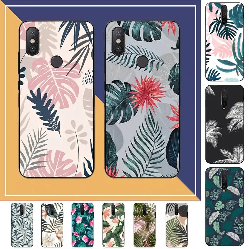 

Palm Tree Leaves Phone Case for Redmi Note 8 7 9 4 6 pro max T X 5A 3 10 lite pro