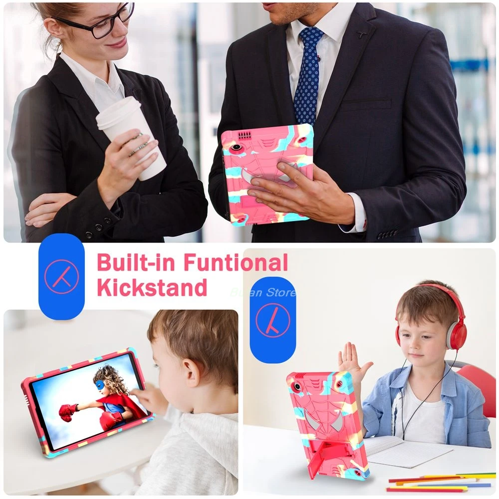 Детский стильный чехол для планшетов Samsung Galaxy Tab S7 T870 S6Lite P610 A8 10 5 S9 S9FE 11 дюймов A9 8 7