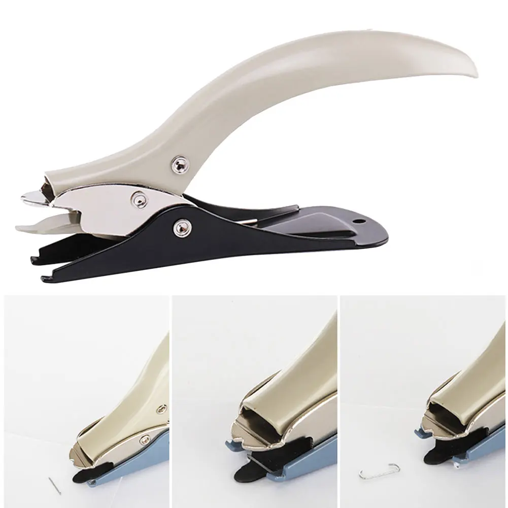 

Business Professional Pull Out Extractor Heavy Duty Stationery Home Office School Non Slip Binding Portable Staple Remover