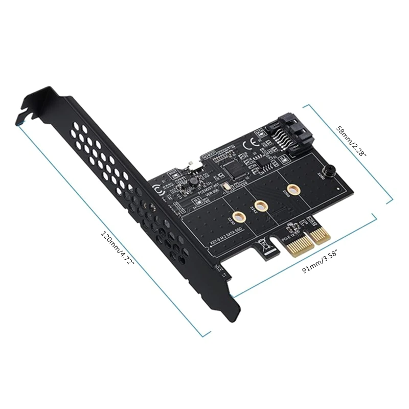 

Переходник H7JA PICE на 3,0/M2 NGFF на PCIE PCI-E M2, карта расширения, поддержка стандарта флешки PCI Express 2230-2280, 6 ГБ