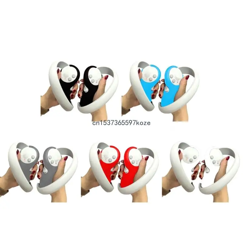 

Мягкий прочный силиконовый чехол для контроллера для рукоятки PICO 4, отличный защитный кронштейн, аксессуары виртуальной реальности