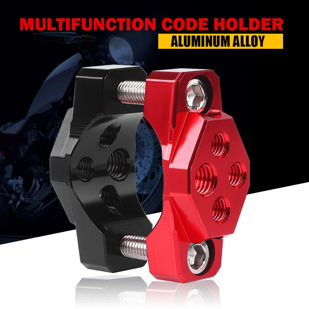 

Motorcycle Headlight Bracket Motorcycle Stent 32mm Headlight Spot Light Turn Signals Holder Mount Bracket Phone Handlebar Holder