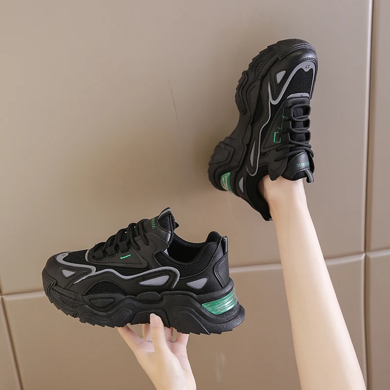 

Женские кожаные кроссовки, Вулканизированная подошва, низкая подошва, повседневные универсальные, в Корейском стиле, на весну