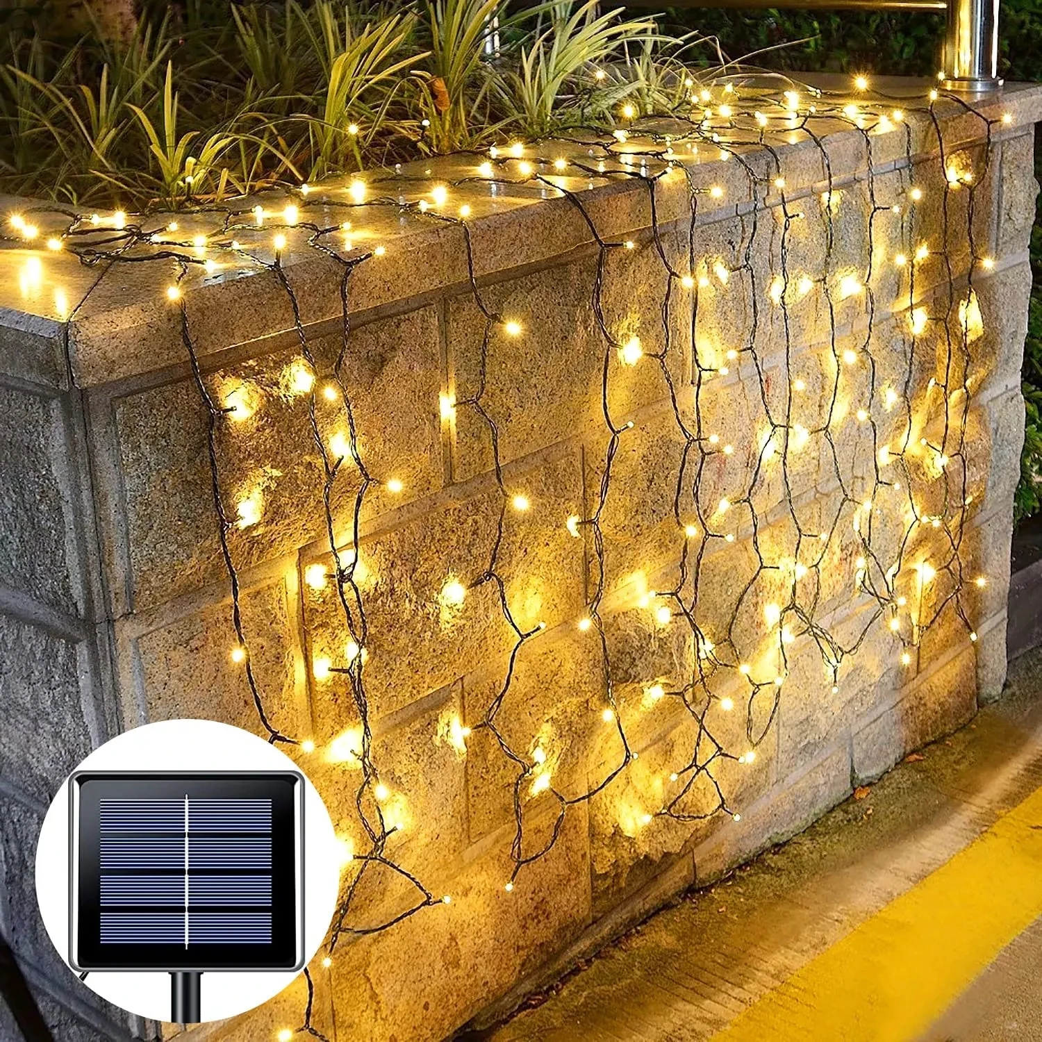 

Solar String Lights Garden Festoon Fairy Lights 10m/20m Waterproof Outdoor Wedding Christmas Party Decoration String Lamps