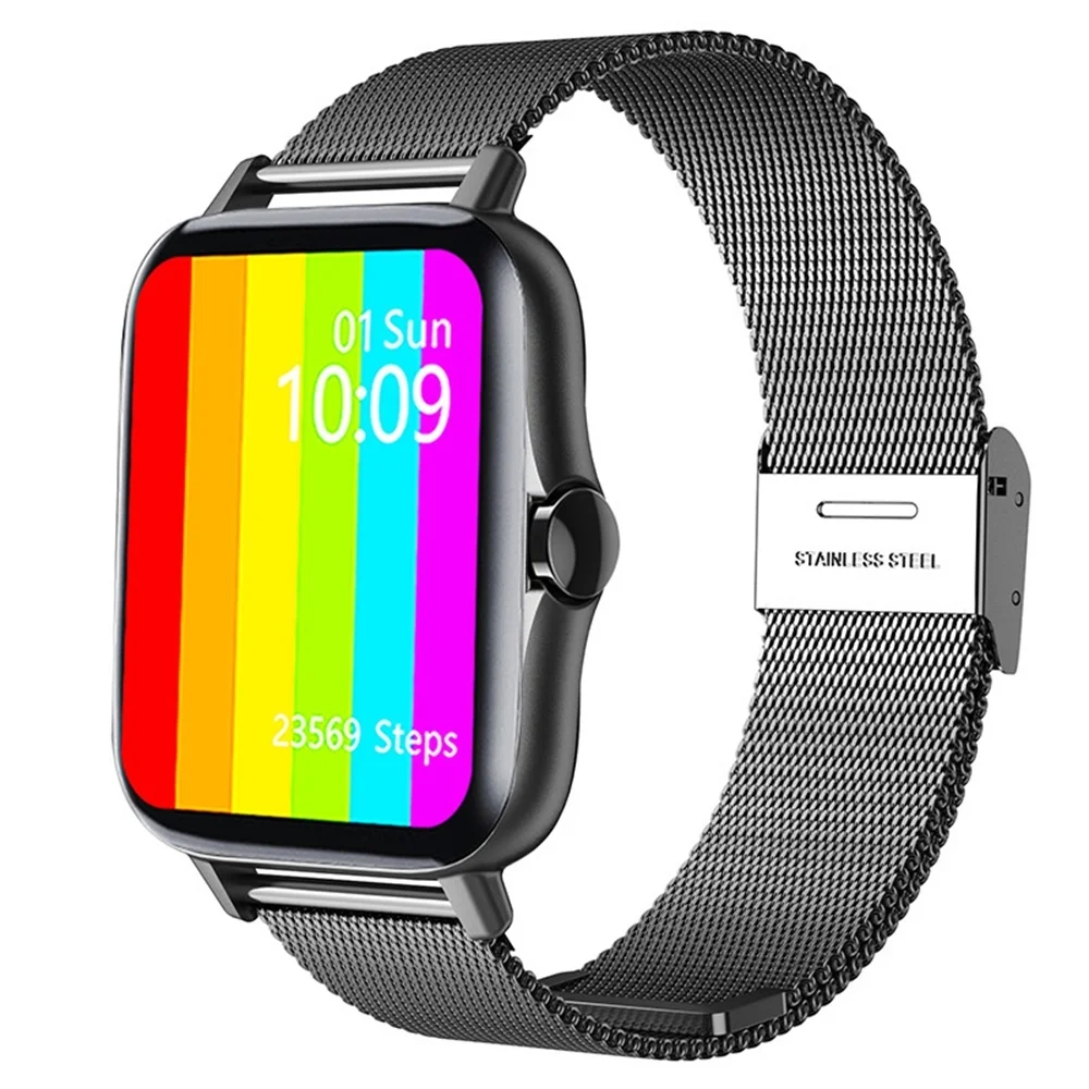 

For Xiaomi Android Iphone 1.78 inch Smart Watch Men Android IP68 Full Touch Blood Pressure Smart Clock Women Smartwatch Man 2021