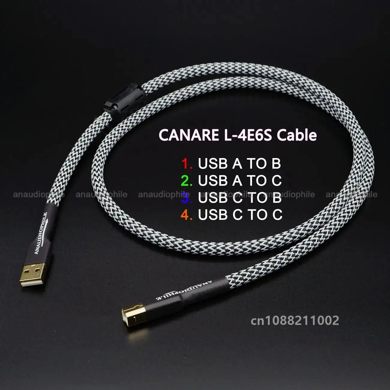 JAPAN CANARE HiFi USB-кабель USB Type A To B / C