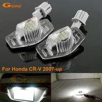 for honda cr v crv 2007 up excellent ultra bright smd led license plate lamp light lamp no obc error car accessories