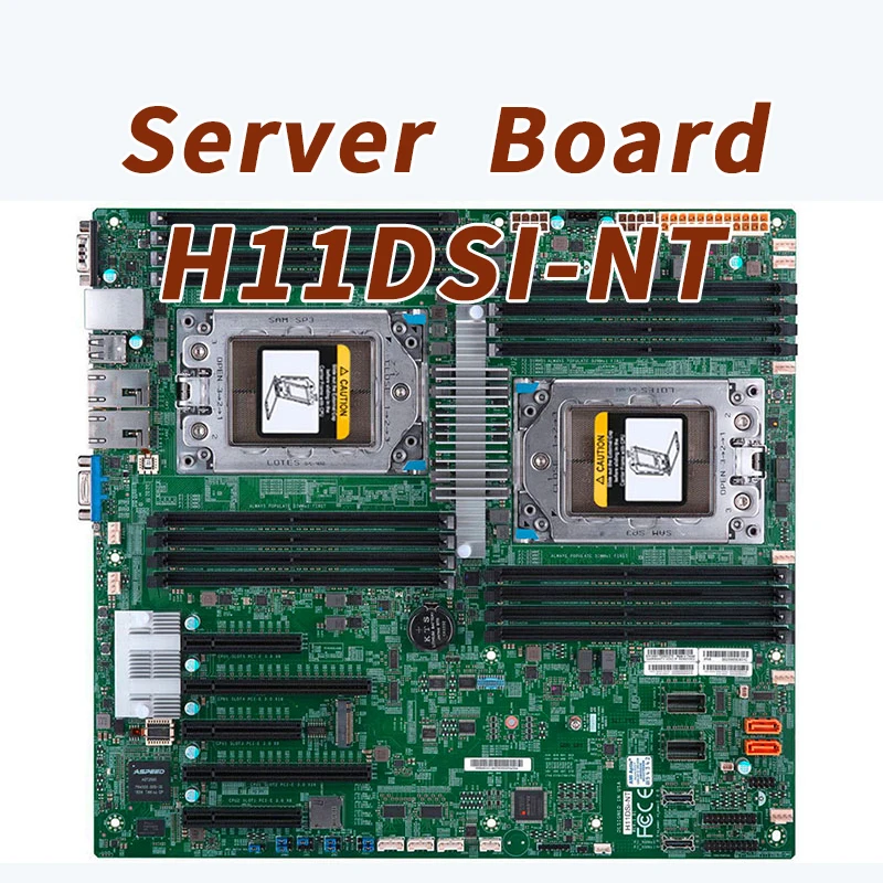 

H11DSI-NT for Supermicro Motherboard EPYC 7001/7002 Series Processors