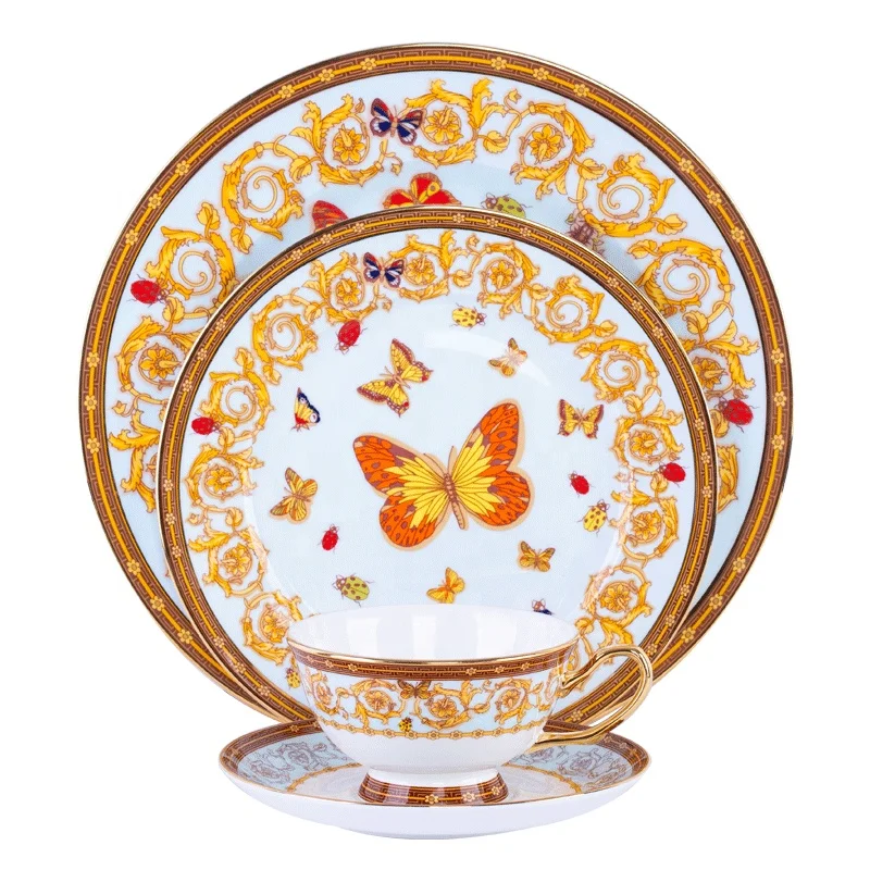

Homeuse ceramic steak dinner plate dishes coffee saucer and cup dinnerware sets for snack plates