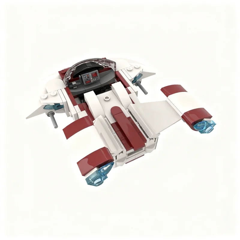 Фото 129 деталей MOC Star Battle Peacekeeper Speeder, модель из строительных блоков, подарок на день рождения, 3D-дисплей, образовательная художественная коллекция, DIY, креативный набор. №2