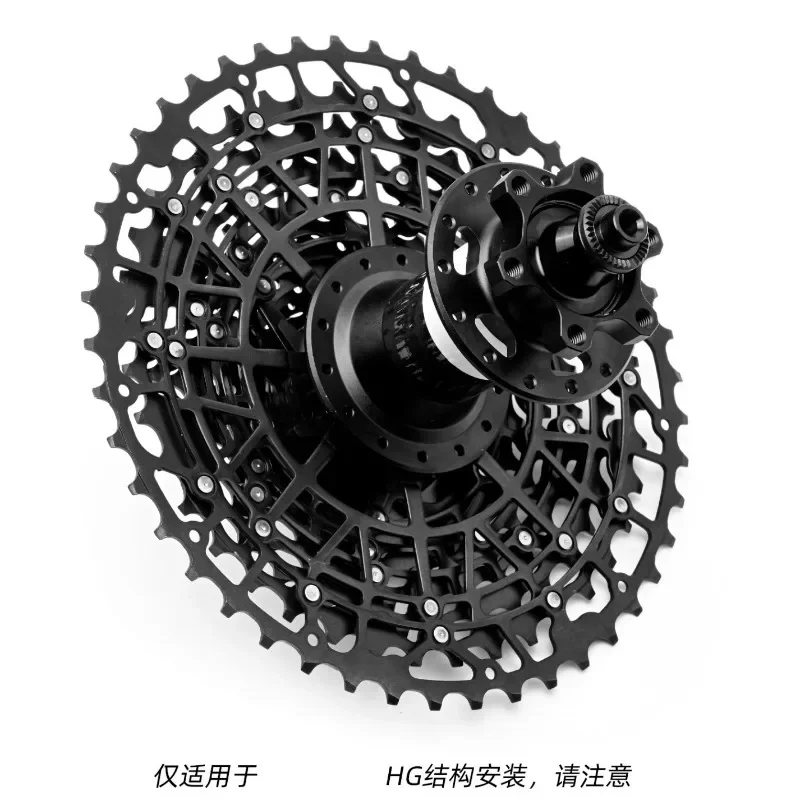 Фото GOLDIX 12-скоростная MTB кассета Сверхлегкая 12-скоростная кассета 11 52 50 48 46 44 40 HG Структурная звездочка для кассеты Shimano 12 В hg №3