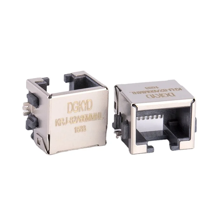 

China Factory price 8P8C Jack extra low profile RJ45 Connector , SMT