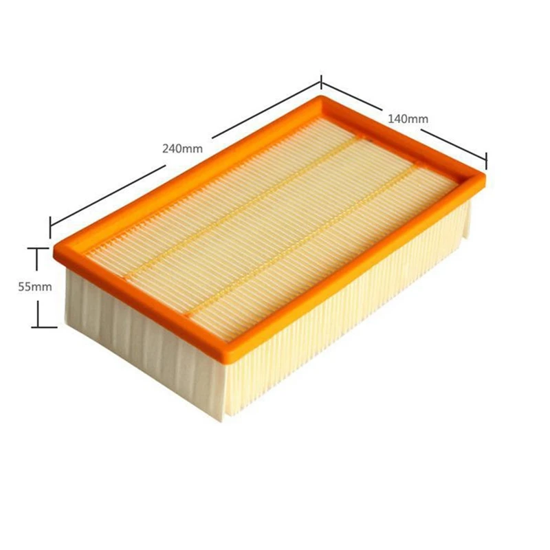 8 упаковок сменных комплектов Hepa-фильтра для Karcher NT25 NT35 NT361 NT45 NT55 NT611 аксессуары