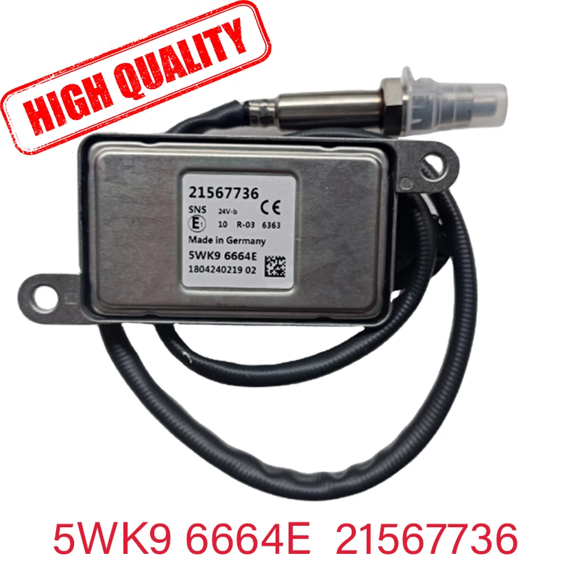 

Newly Nitrogen Sensor 5WK9 6664E 5WK9 6664D Nox sensor for VOLVO/RENAULT EURO5 TRUCKS No#21244501, 21567736 22219283 5WK96664E