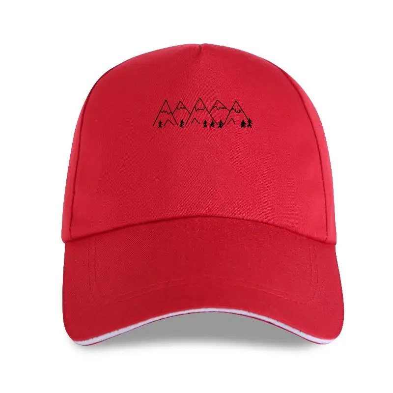 

new cap hat Mountains Baseball Cap, hiking , vintage , graphic design , mountains are calling and I must go, camping - L896