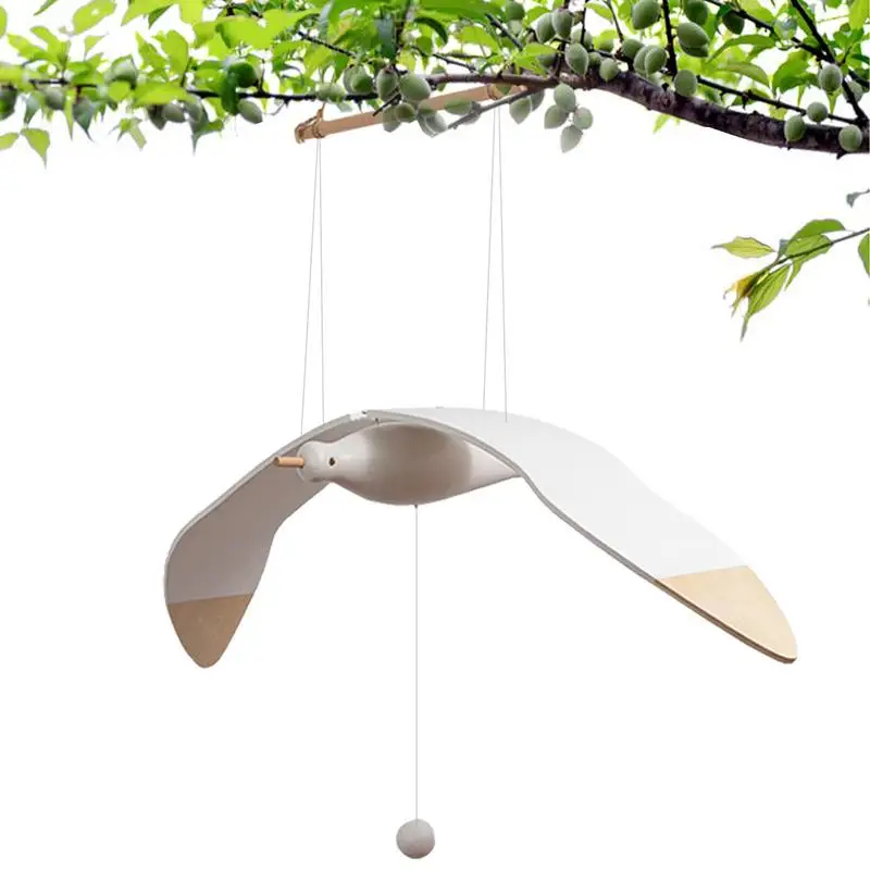 Деревянный летающий морской чайник Декор Декоративный мобильный орнамент