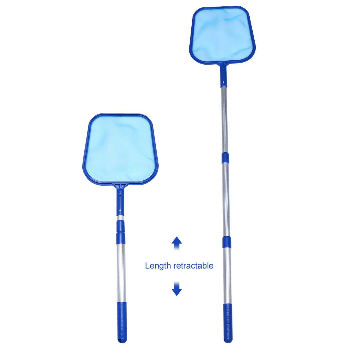 

Pool Net Swimming Leaf Skimmer Cleaning Mesh Tool Telescopic Rake Cleaner Debris Skim Pole Fine Maintenance Duty Heavy Frame Rod