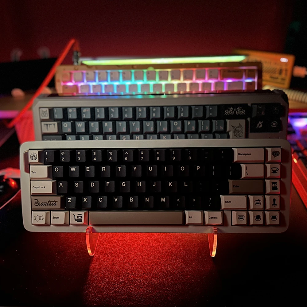 Держатель для клавиатуры прозрачная акриловая подставка компьютер механическое