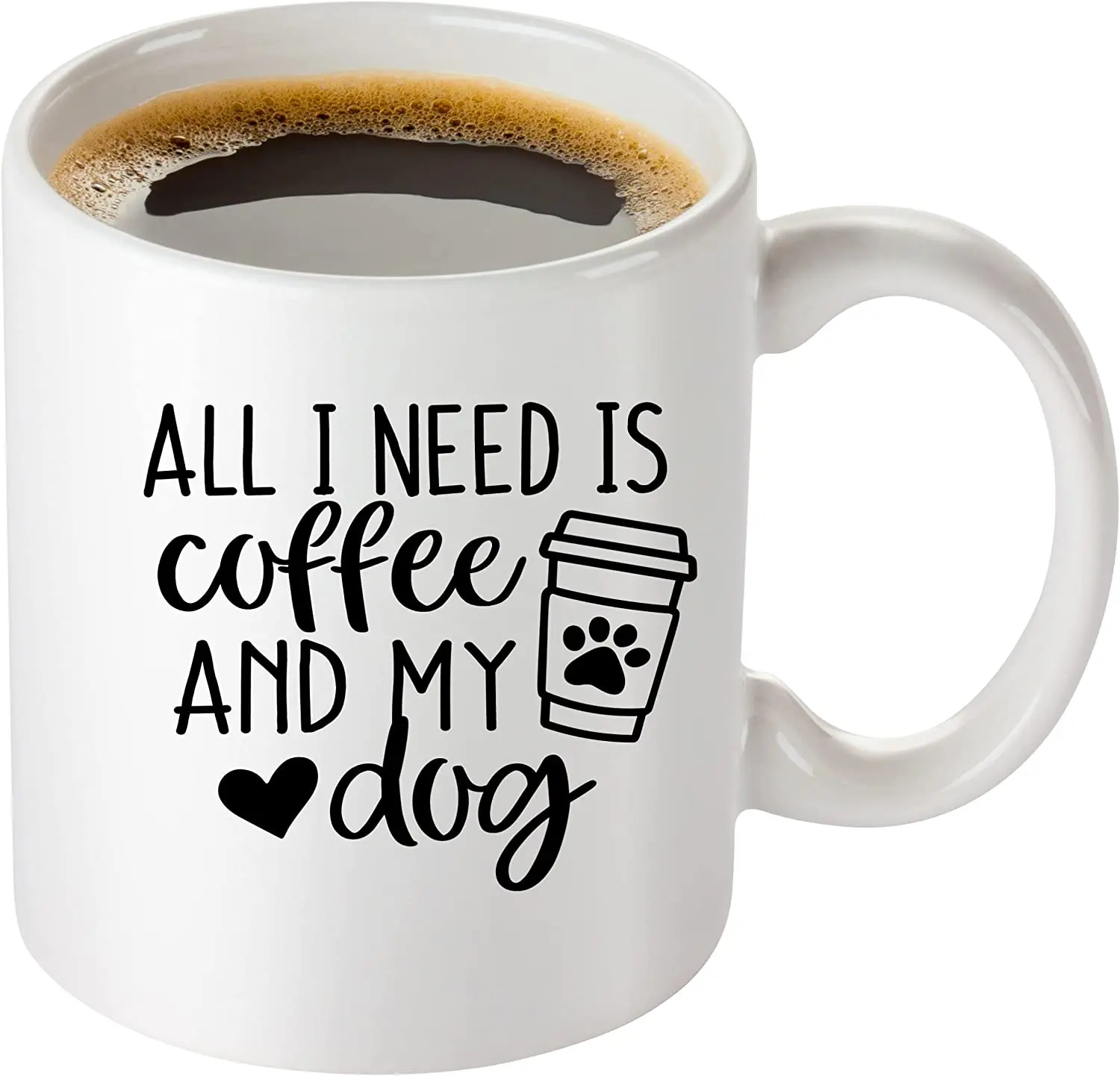 

Dog Mom Gifts For Women - Funny Dog Mom Coffee Mug For Mothers Day - 11oz Coffee Mug For Dog Lovers