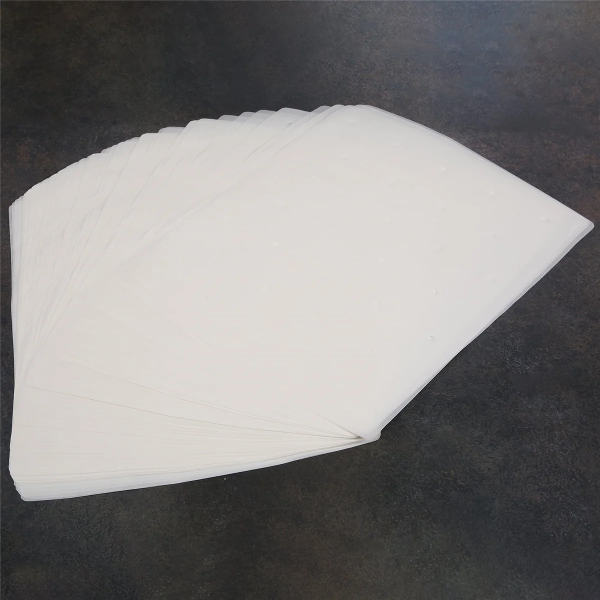 100 шт. пергаментный вкладыш для фритюрницы перфорированный квадратный гриля Ninja