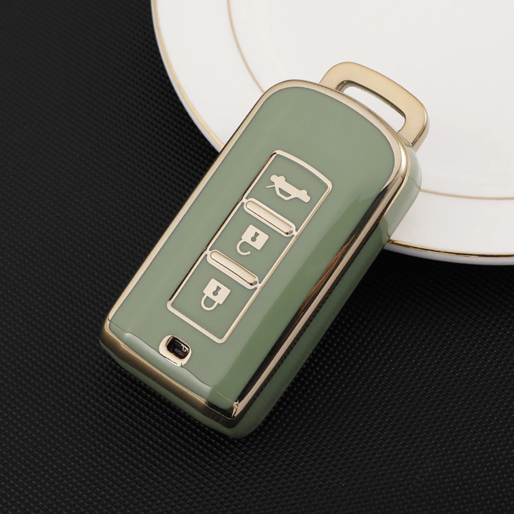 

TPU Key Cover Remote Car Key Case Cover Soft Tpu Shell For Mitsubishi Xpander Outlander ASX Pajero Eclipse Cross Montero