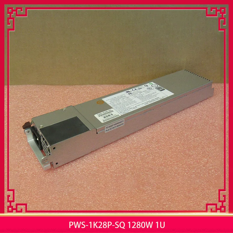 PWS-1K28P-SQ 1280W 1U для Supermicro 80 Plus Платиновый избыточный блок питания высокого качества полностью протестированный Быстрая доставка