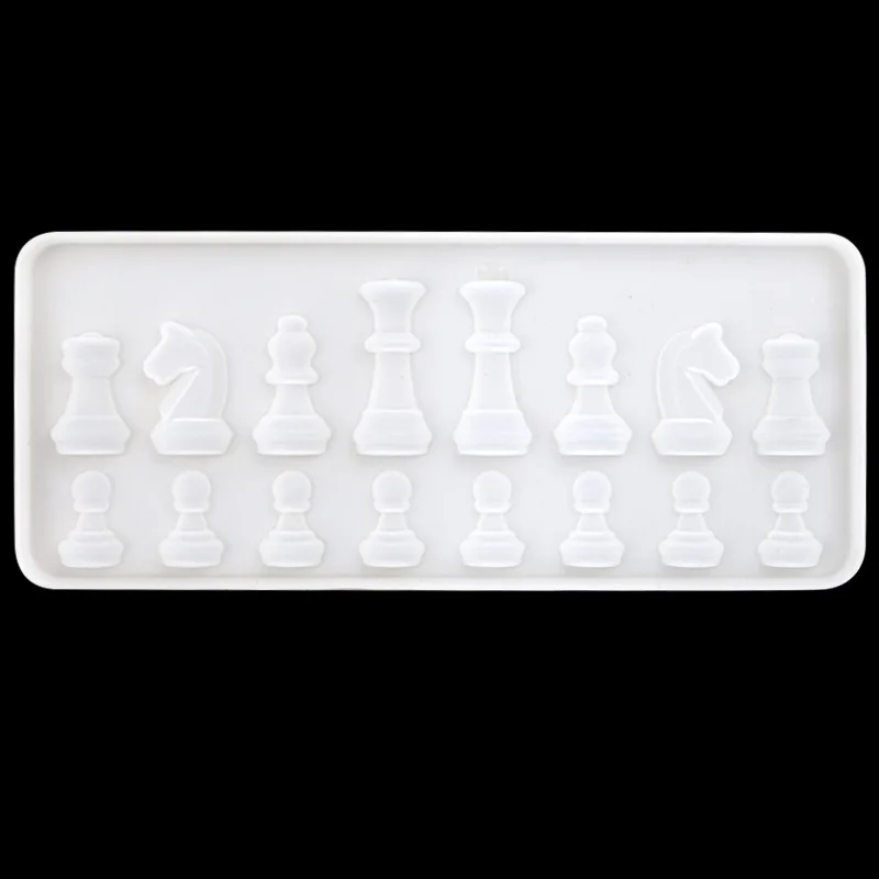 16 фирменные шахматные фигуры шоколадные декоративные формы клеевые ручной