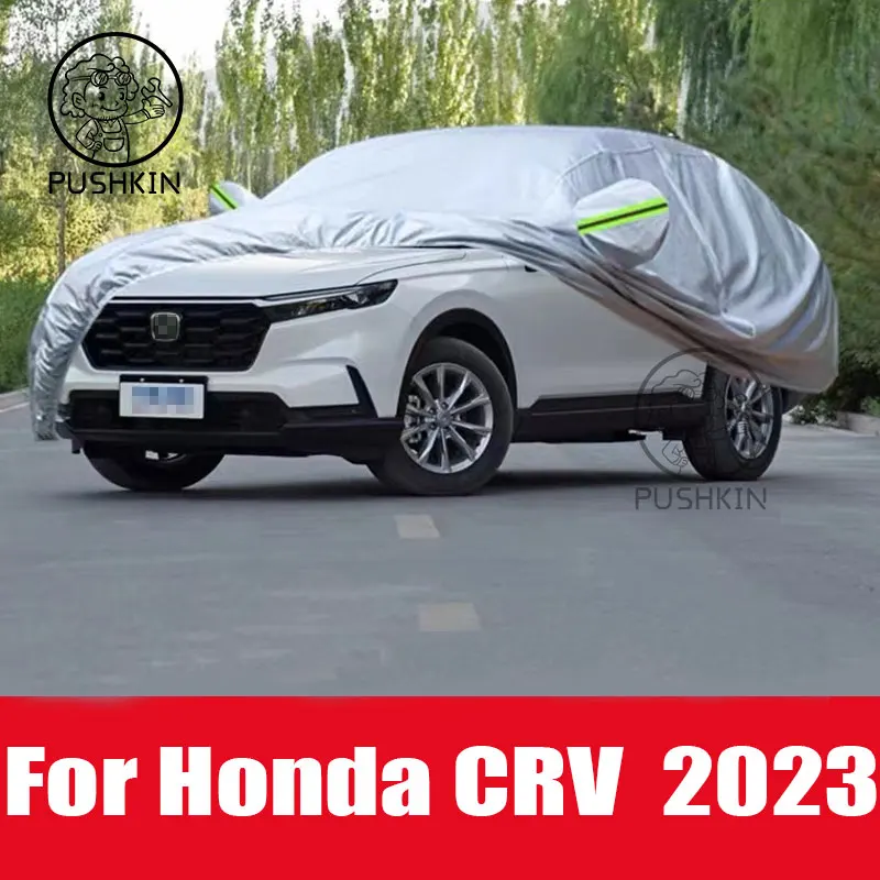 Outdoor Car Cover For Honda CR-V CRV 2023 Sun Shade Anti-UV Rain Snow Dust Protective SUV Cover Windproof Accessories