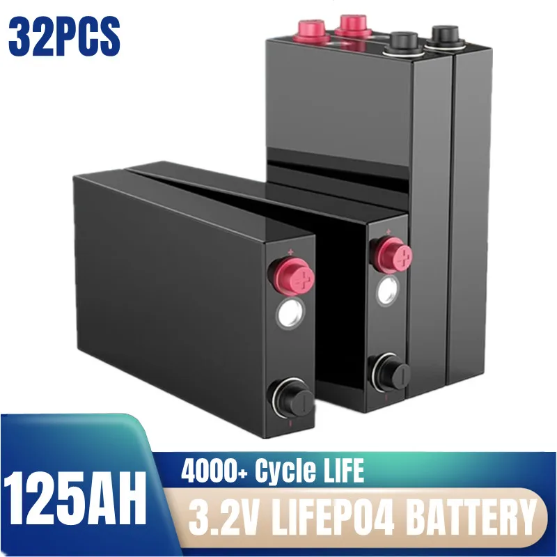 

32 шт., литий-ионные фосфатные аккумуляторы 3,2 В Ач