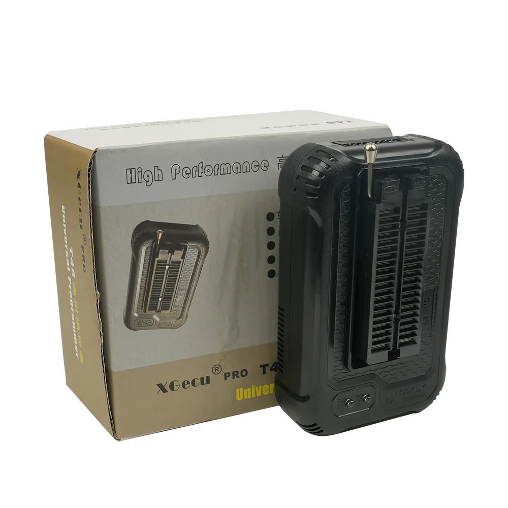 USB программатор XGecu T48 TL866II -3G с 42 адаптерами V12.67 поддержка 17386 + IC SPI Flash NAND EEPROM MCU PIC AVR