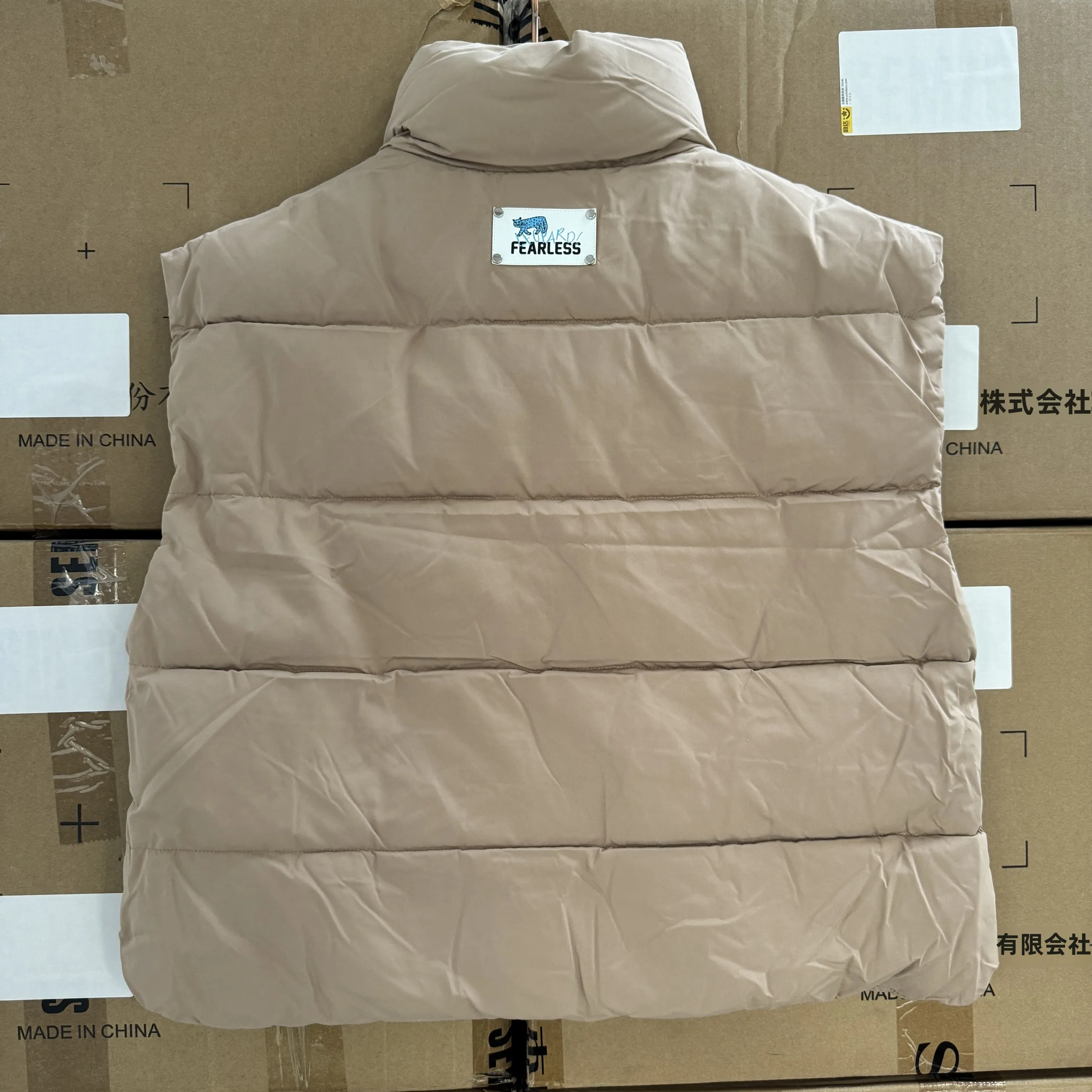 Женский повседневный модный эффективный терможилет Mori с хлопковой подкладкой