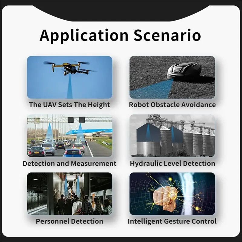 Фото Снижение цены! Датчик расстояния Tofsense-F2 P Lidar с последовательным портом UART/IIC для STM32/APM/Pixhawk, лазерный радарный модуль для предотвращения столкновений, дальность 40 м №2