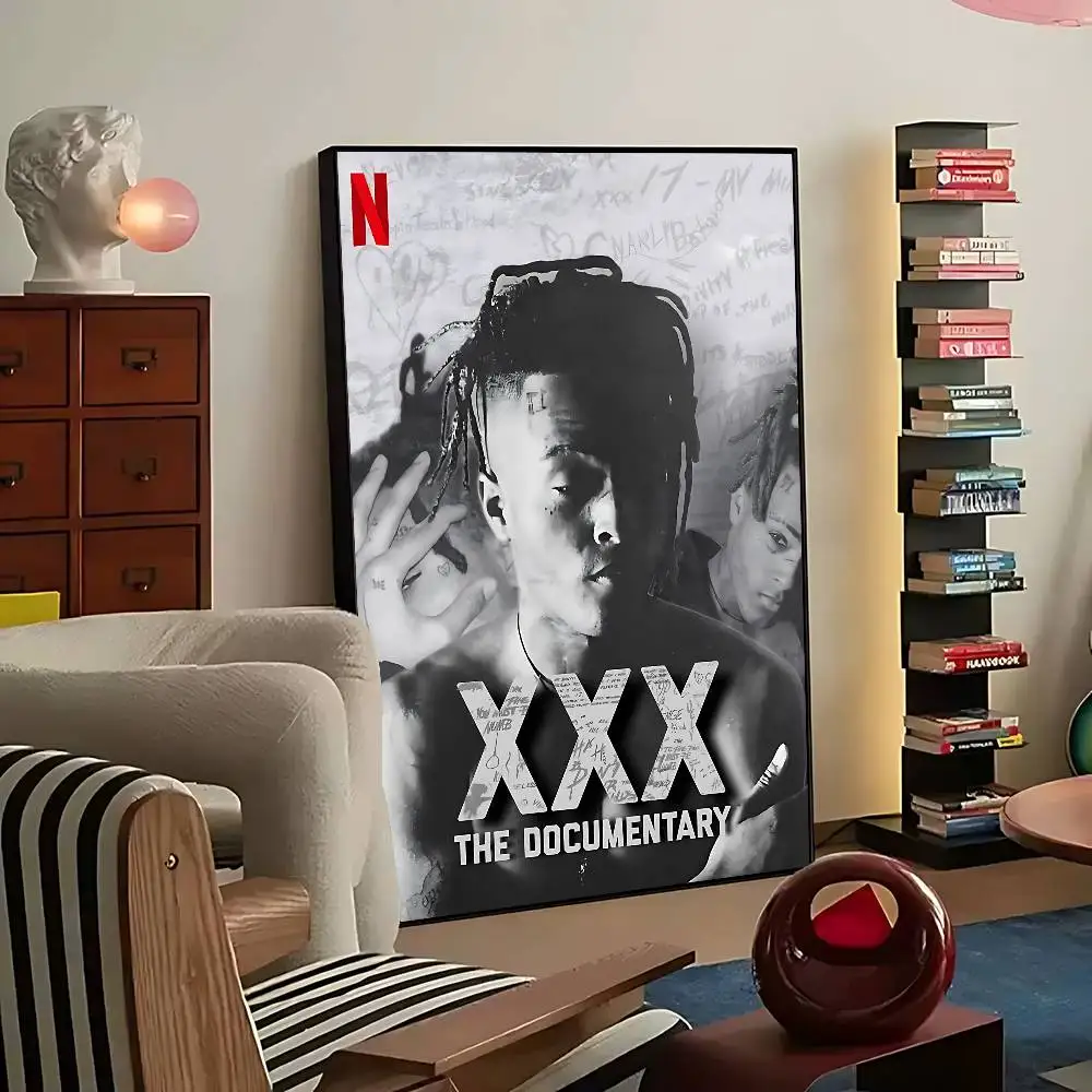 Фото Хип-хоп Z-XXXTentacion плакат плакаты крафт-бумага винтажный плакат настенная живопись исследование эстетическое искусство настенные наклейки №4
