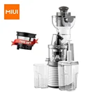 MIUI медленный соковыжималка новый без филтерфри Электрический холодный пресс с фильтром из нержавеющей стали (FFS6), номинальная мощность 250 Вт, модле-профессиональный