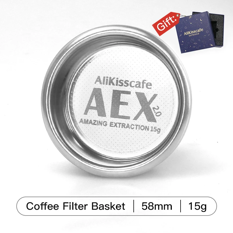 

Корзина для фильтра ALIKISSCAFE из нержавеющей стали 58 мм