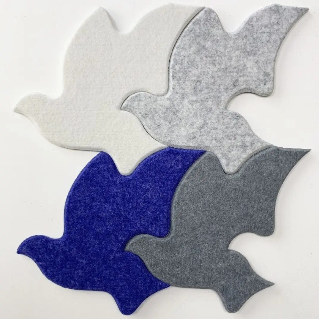 

3D фетровая наклейка на стену Летающая птица