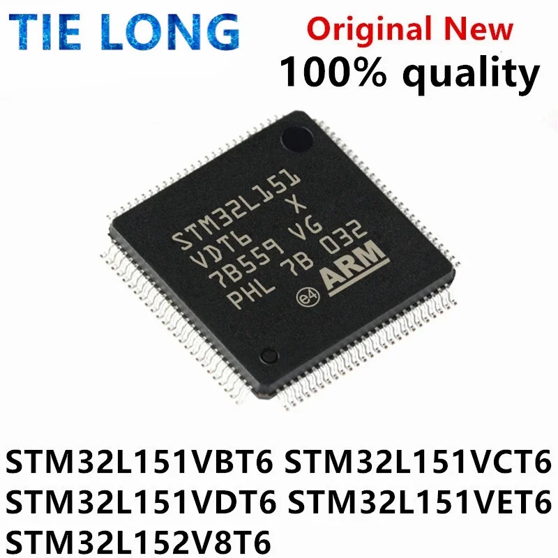 

1Pcs/Lot New Original STM32L151VBT6 STM32L151VCT6 STM32L151VDT6 STM32L151VET6 STM32L152V8T6 LQFP-100 Chipset IC