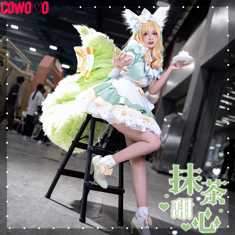 

COWOWO король славы Cos Da Ji девушка косплей костюм косплей игры Косплей униформа для игры на Хеллоуин ролевая одежда