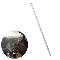 camping equipment outdoor cookware fire tool 93mm stainless steel telescopic fire tube anti smoke safety blowing pipe
