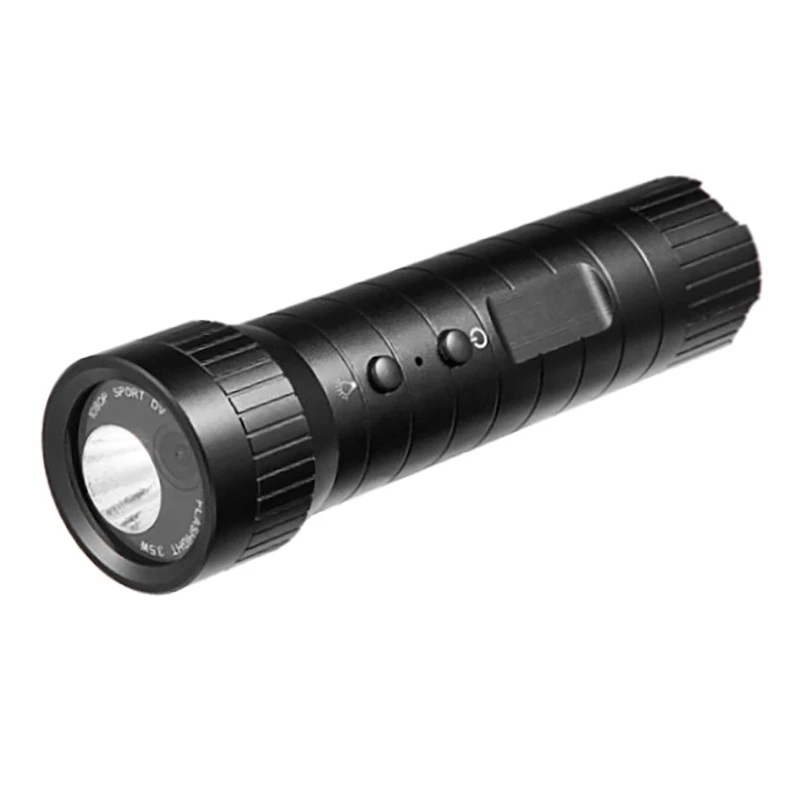 

Mini Glare Flashlight Sports Camera 1080P Outdoor Sports Can Be Illuminated Video Camera Waterproof Cycling Camera