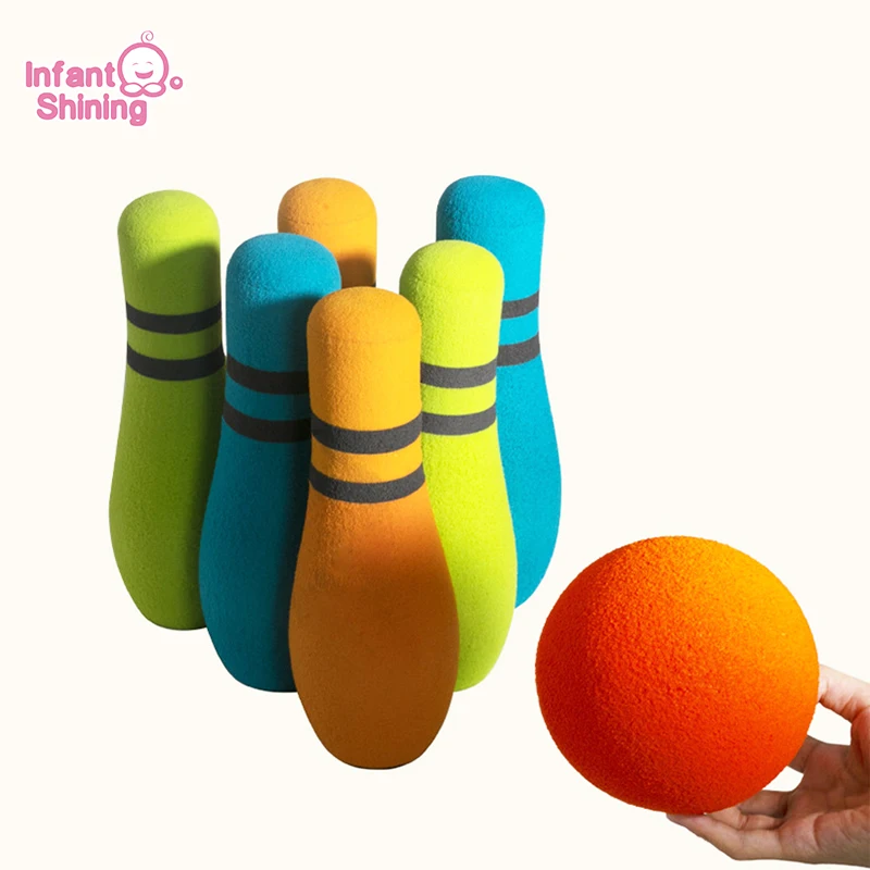 

Kids Bowling Sport Toy Indoor Parent-Child Interactive Games Bowling Ball Toy Outdoor Games Playground Outdoor Playset for Kids