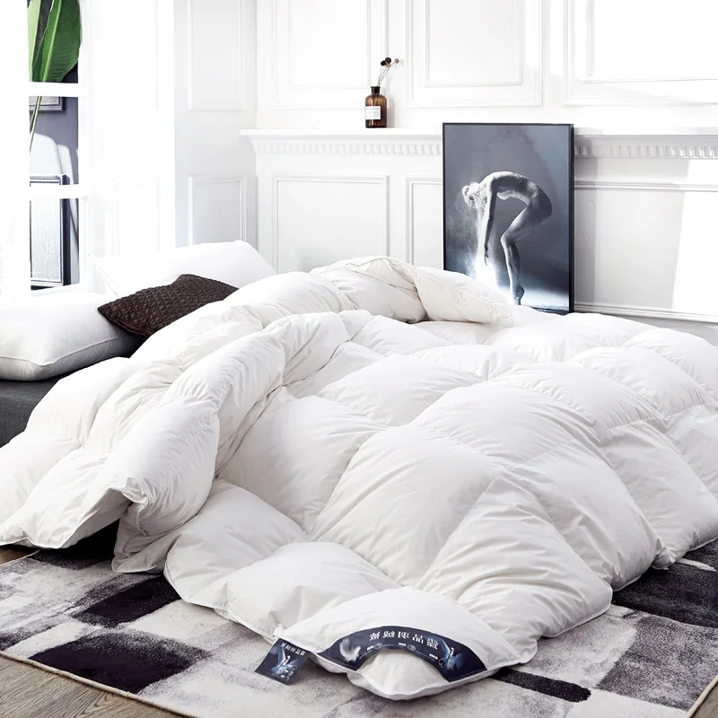 

Special Offer Rushed Goose/down Quilt Blanket Duvet For Winter White Bed Cover Thicken Comforter King Queen Size Home Free