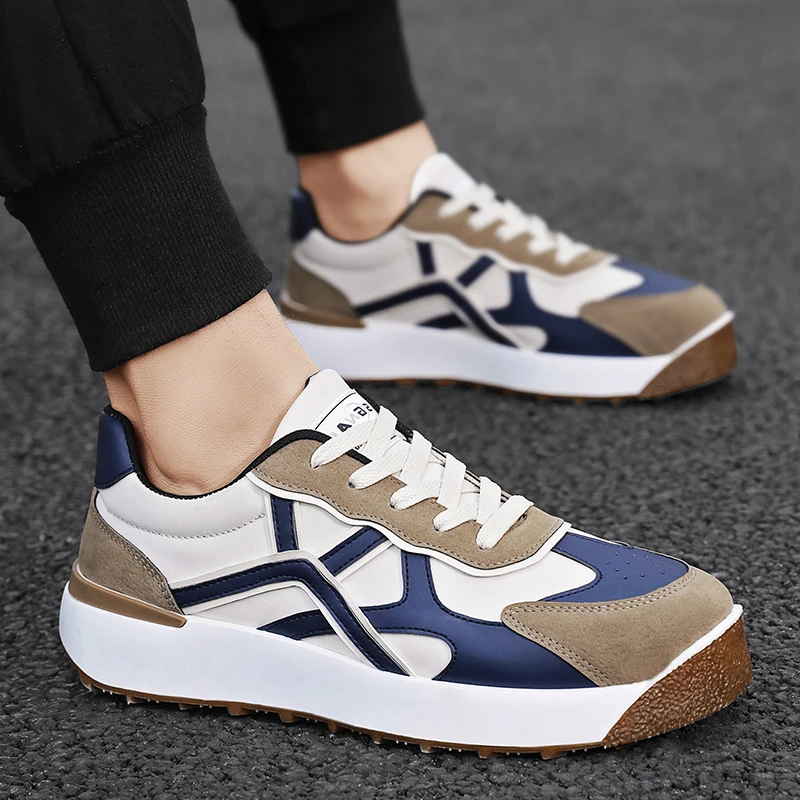 

Summer Men Casual Board Shoes Street Style Height Increasing Mesh Run Sport Sneakers for Students