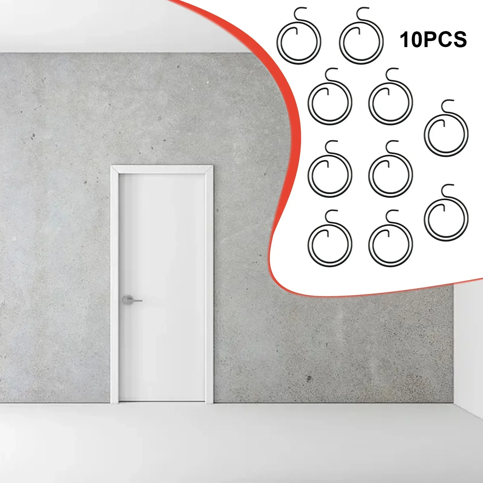 Ручка дверной ручки 10 шт. сменные Пружинные замки для дверей Рычажные защелки